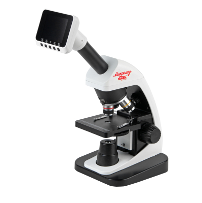 Микроскоп школьный Эврика 40х-1600х (вар. 3) цифровой